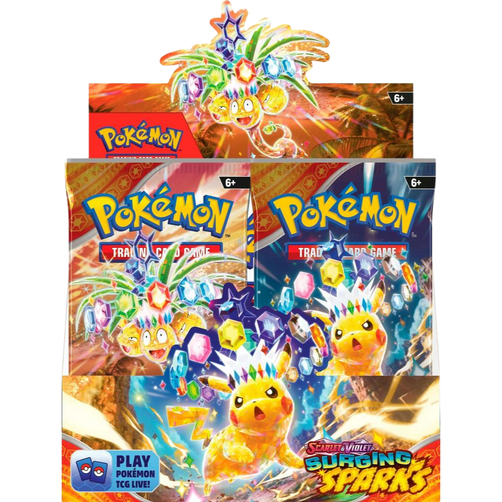 Surging Sparks Booster Box - SV08: Surging Sparks (SSP)
