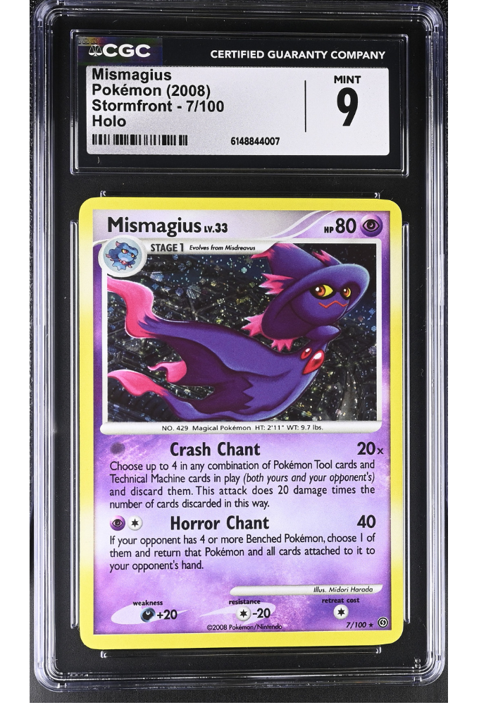 Mismagius 7/100 Stormfront Holo CGC 9