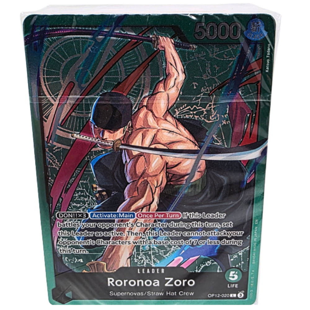 Roronoa Zoro - OP12-020 (Zoro Deck) - Learn Together Deck Set (LT-01)