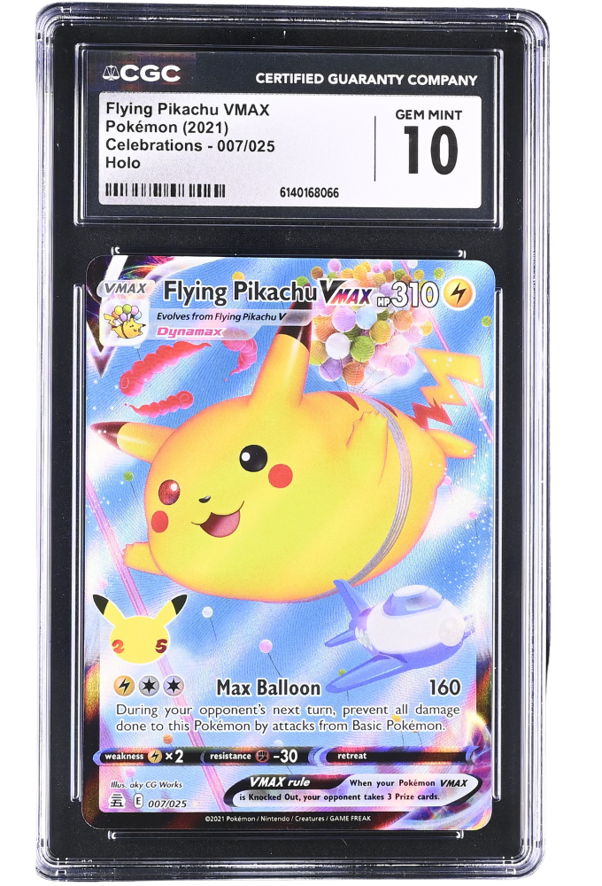Flying Pikachu Vmax 007/025 Celebrations Holo CGC 10