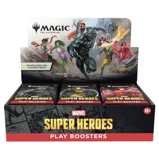 Marvel Super Heroes - Play Booster Display - Marvel Super Heroes (MSH)