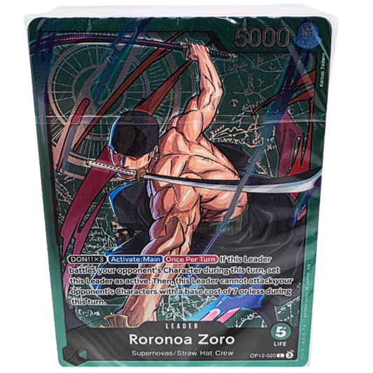 Roronoa Zoro - OP12-020 (Zoro Deck) - Learn Together Deck Set (LT-01)