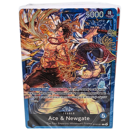 (Sealed Deck Only) Starter Deck 22: Ace & Newgate - Starter Deck 22: Ace & Newgate (ST-22)